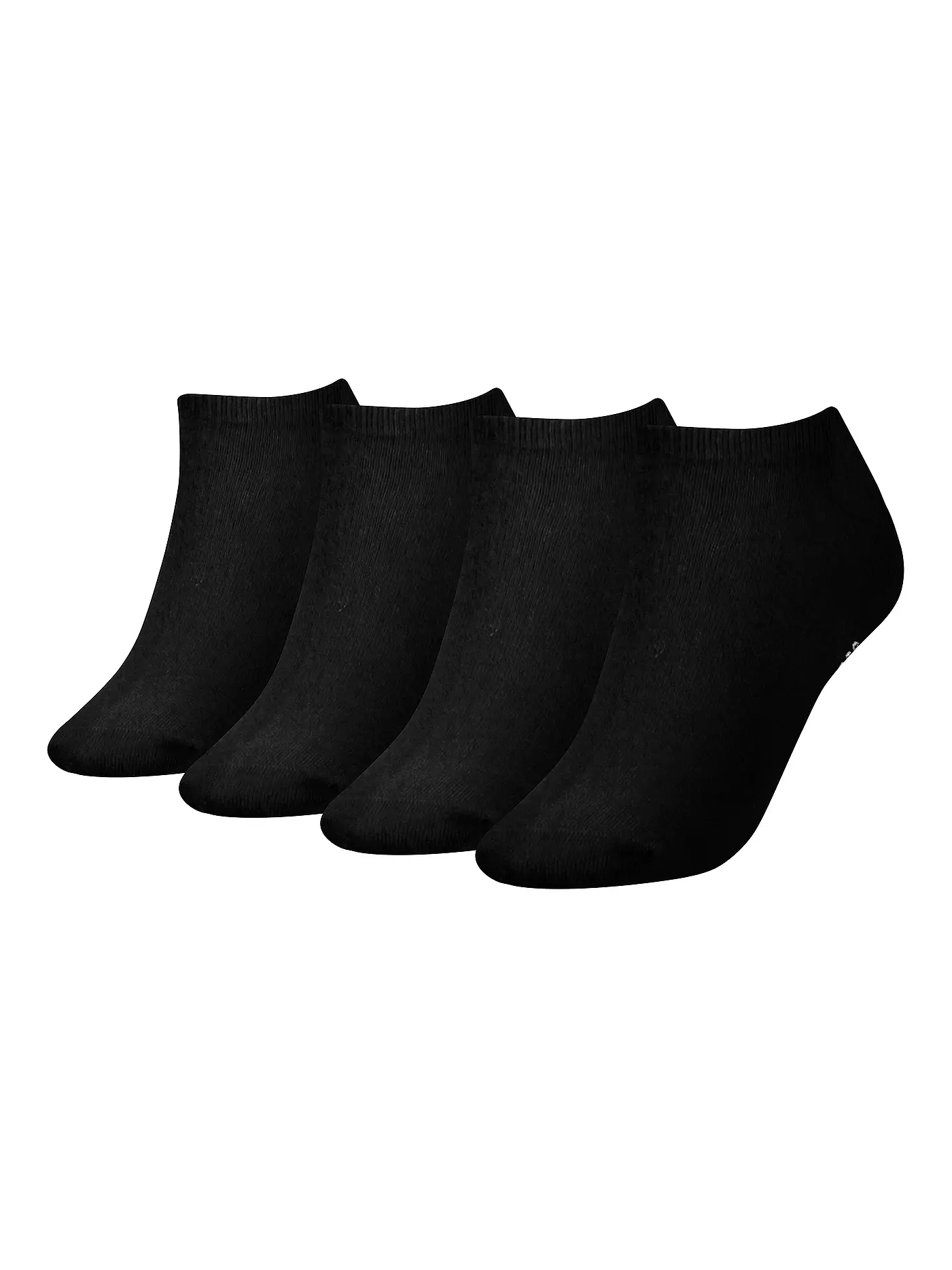 TOMMY HILFIGER | Sneaker Socken 4er Pkg. Black | 